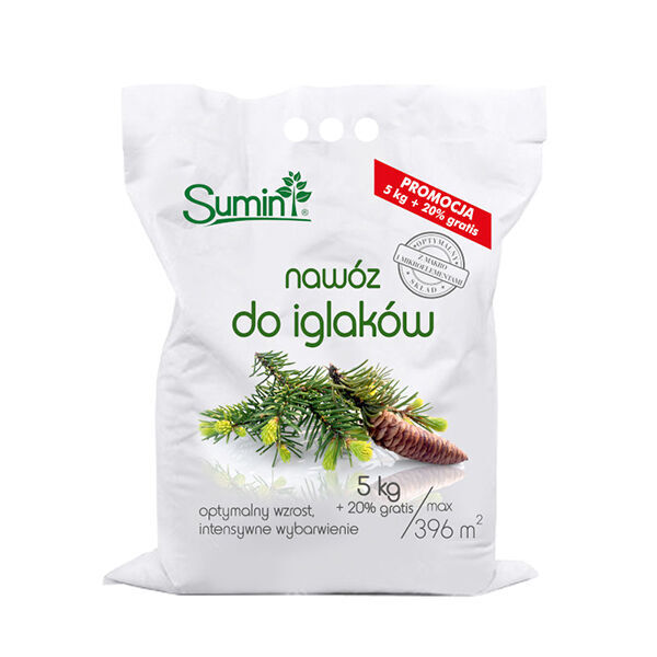 Sumin Fertilizer for Conifers 5+1kg Free