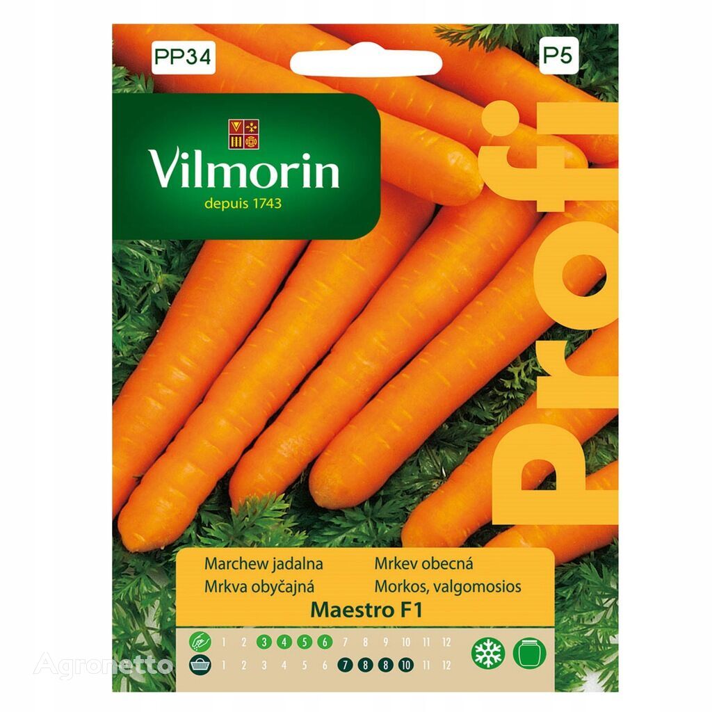 Vilmorin Carrot Maestro F1 2G
