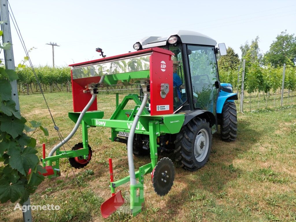 new VOVY  mounted fertilizer spreader