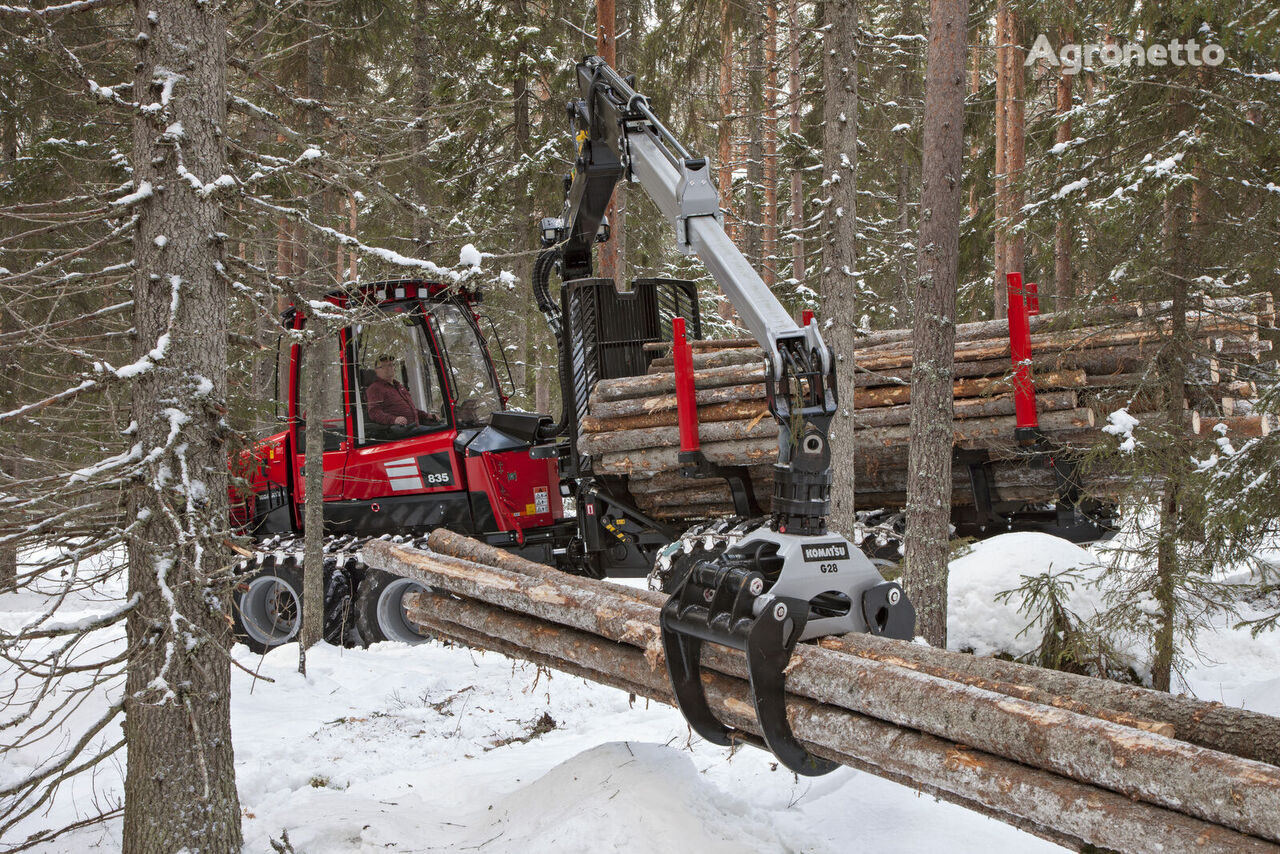 new Komatsu 835 forwarder