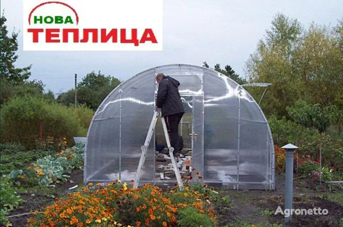new Teplytsi pid polikarbonat Ideal i plivku Kombi greenhouse
