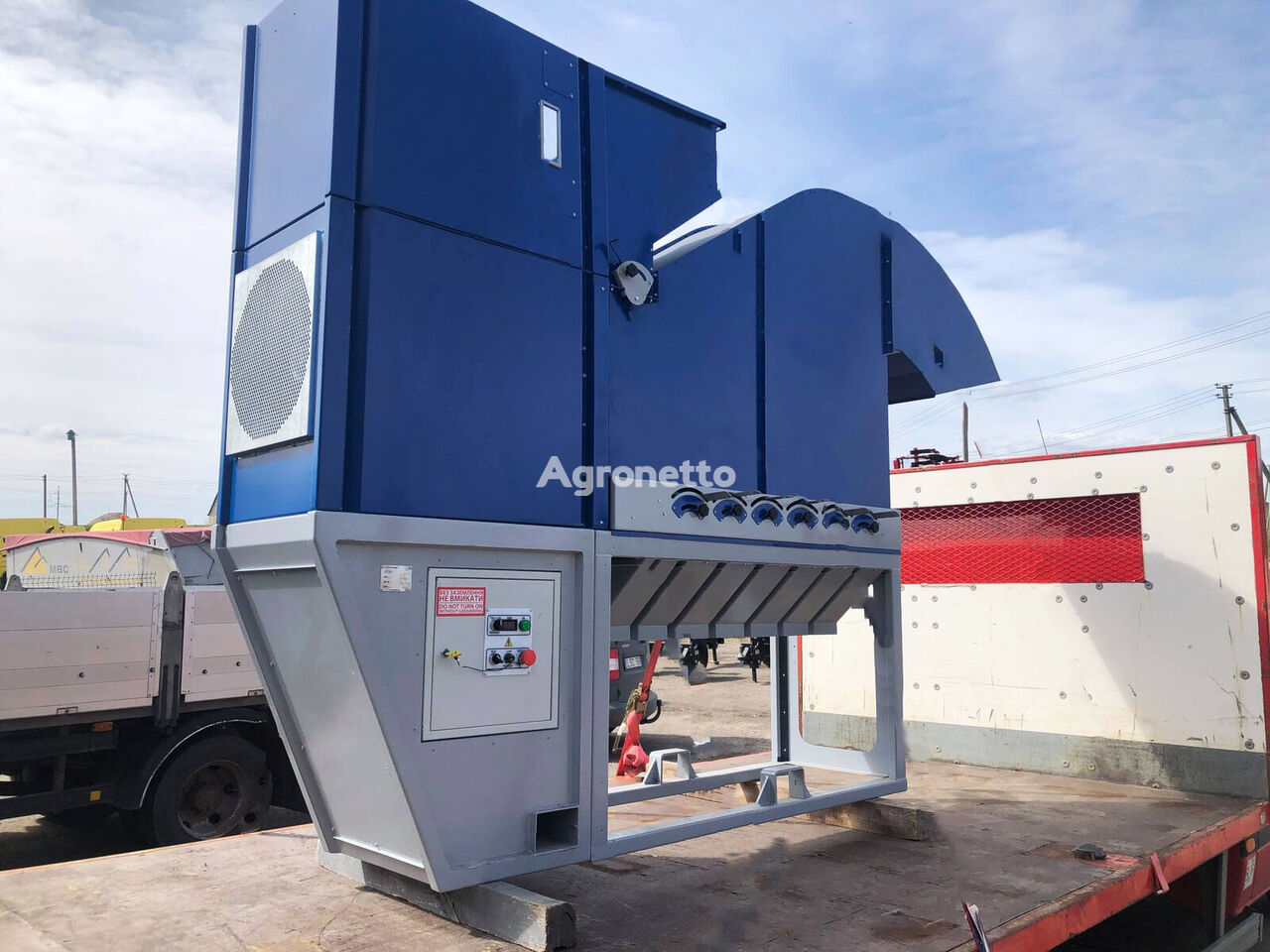 new Grain cleaner | Aerodynamic separator AGM-15 t/h