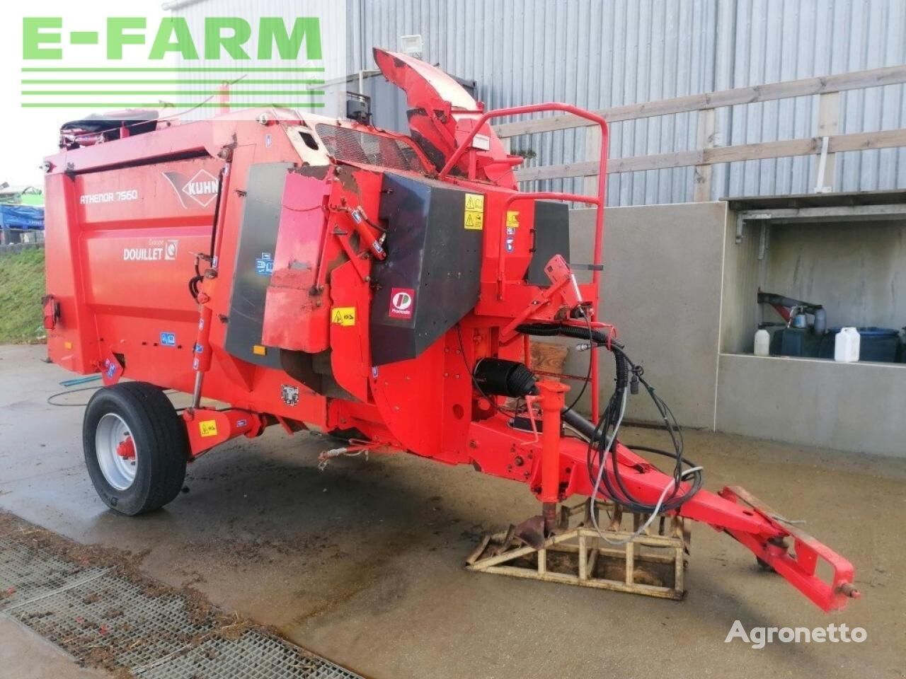athenor7560 silage block cutter