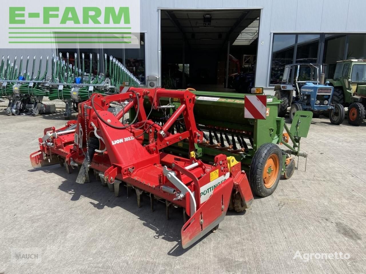 Pöttinger lion 303.12 // amazone d9-3000 special manual seed drill
