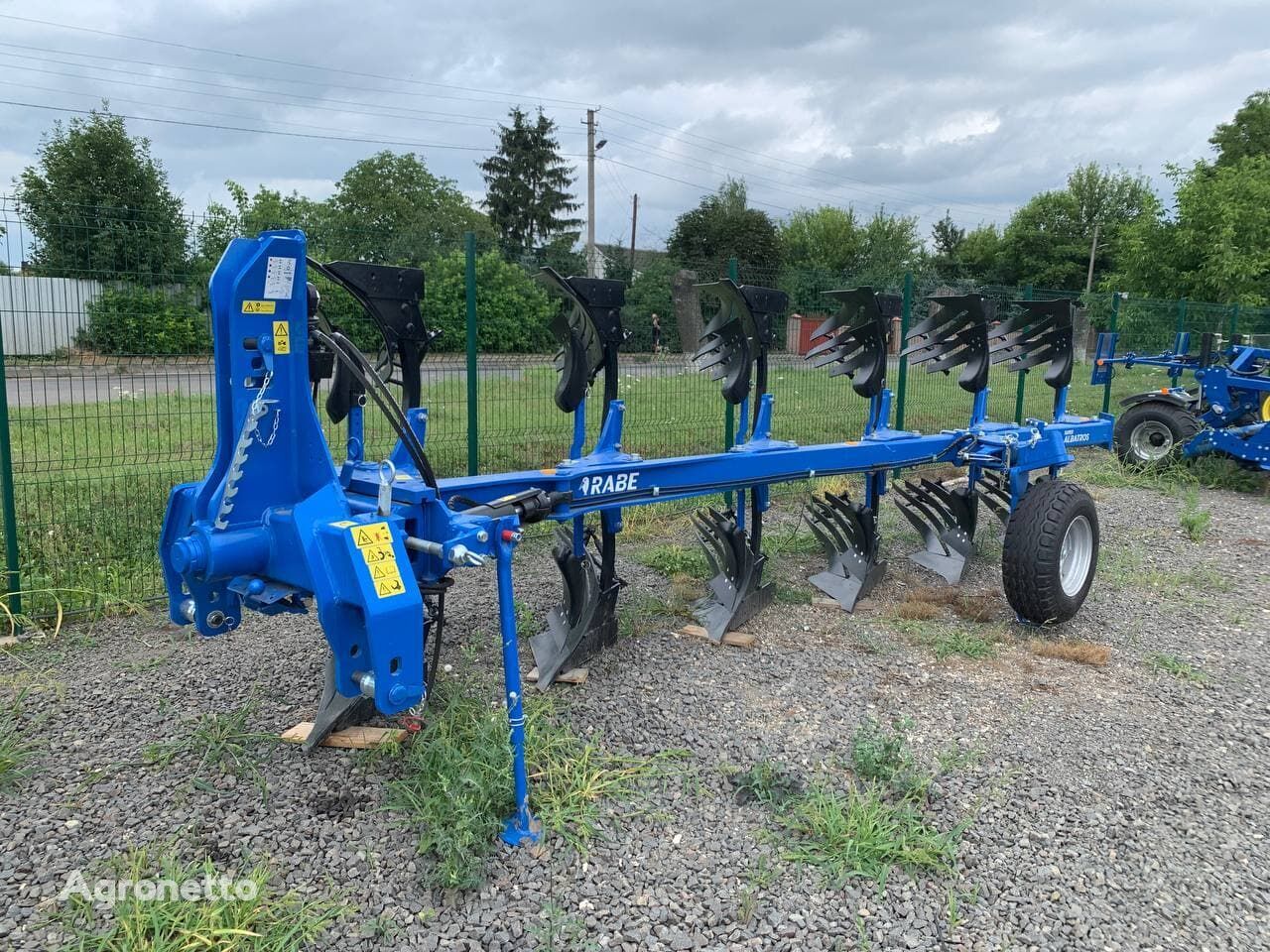 new Rabe Super Albatros  reversible plough