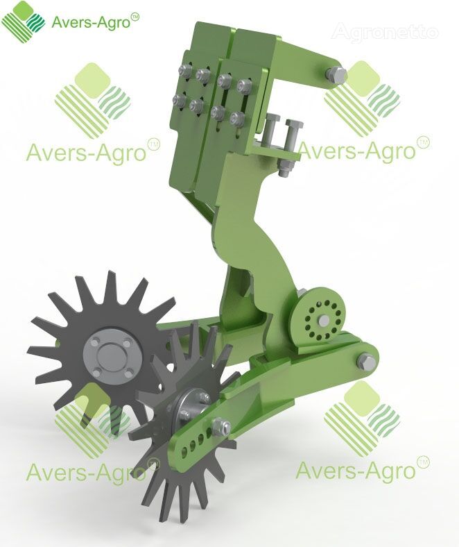 Row cleaner for Turbosem II 19-48 seeder dual colter for seeder