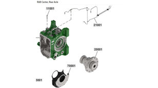 differential for John Deere 6230 6250 wheel tractor