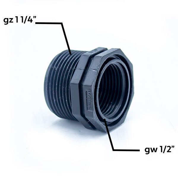 N/REDUK KR GZ-GW 1.1/4X1/2 fasteners for irrigation machine