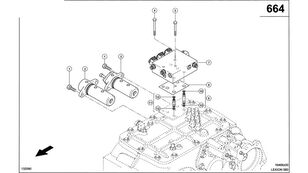 hydraulic cylinder for Claas Lexion 580  grain harvester