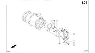 hydraulic motor for Claas Lexion 600  grain harvester