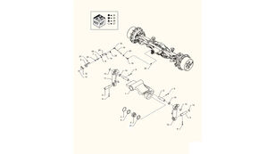 Zestaw serwisowy 87436718 repair kit for New Holland T6090 T6070 wheel tractor