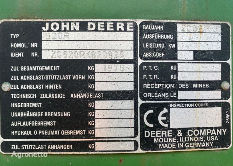 John Deere napędu sprocket for John Deere 620r grain header