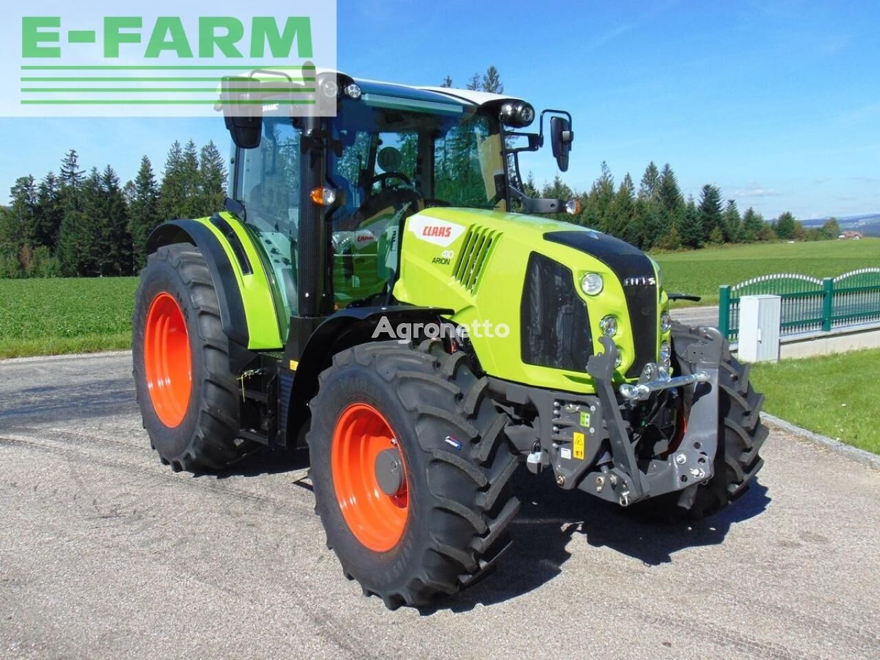 Claas arion 410 stage v (cis) wheel tractor