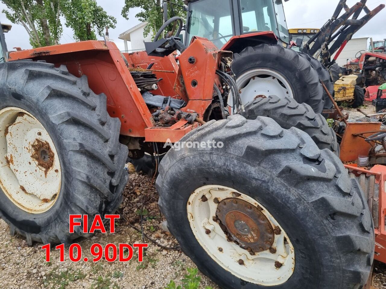 FIAT 110-90DT para peças wheel tractor for parts