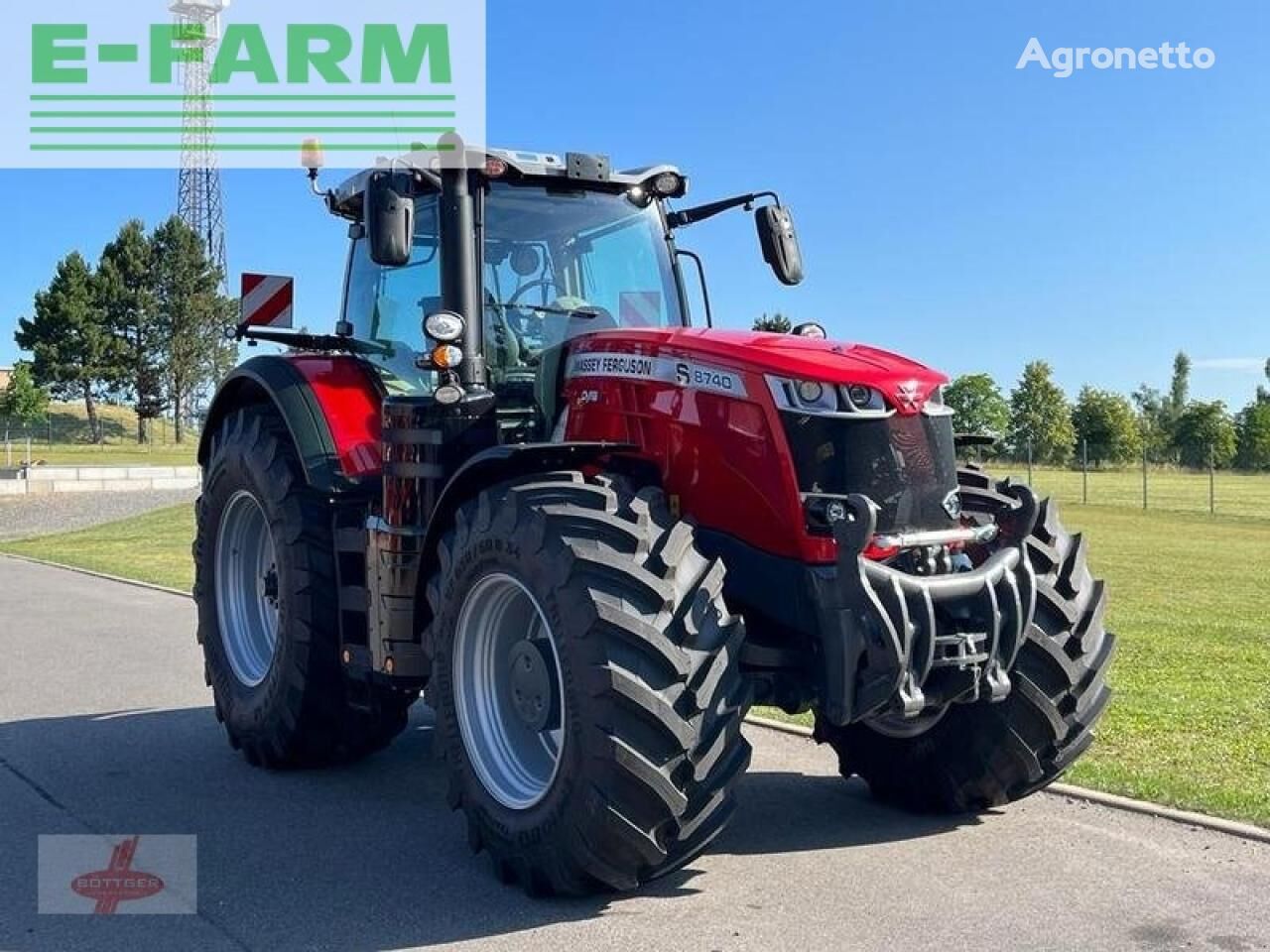 mf 8740 s dyna-vt exclusive wheel tractor